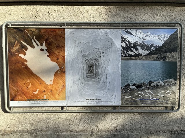 Atelierstipendium der Kunststiftung Kunstdepot, Göschenen/Zug, Schweiz