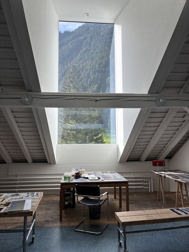 Atelierstipendium der Kunststiftung Kunstdepot, Göschenen/Zug, Schweiz — view 1